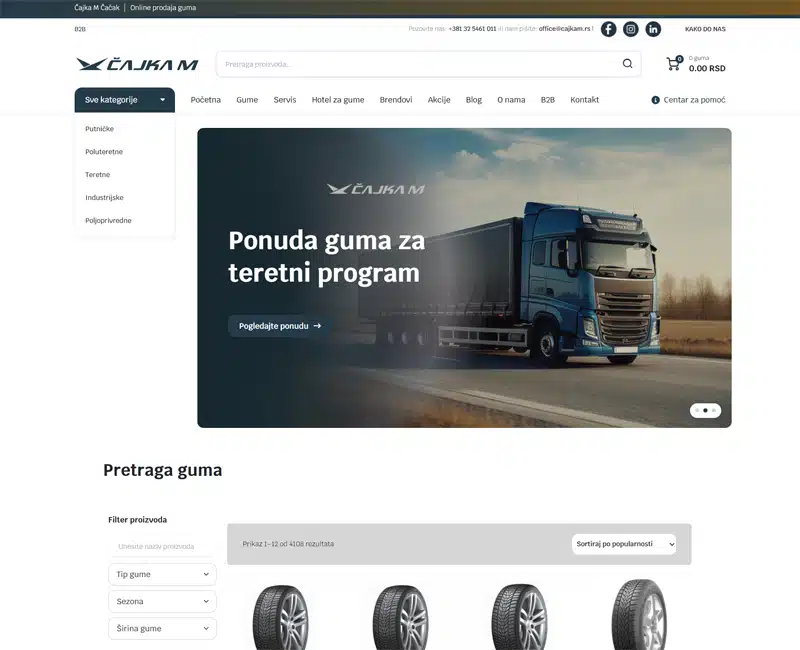 Čajka M