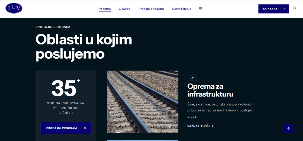ILV – prikaz sajta 1
