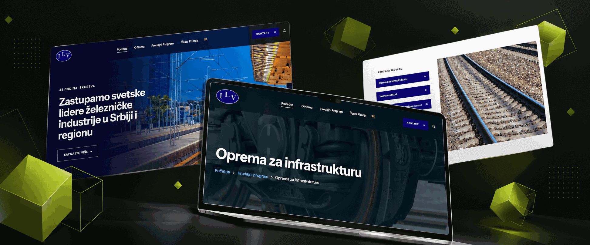 Izrada web sajta za ILV