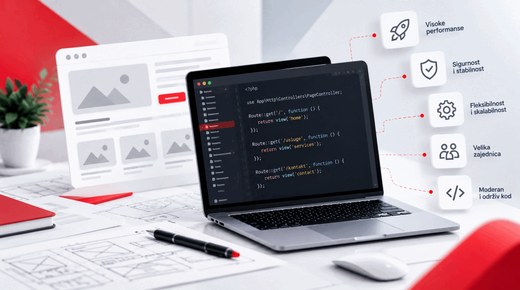 Zašto je Laravel dobar izbor za izradu sajta i web aplikacije po meri